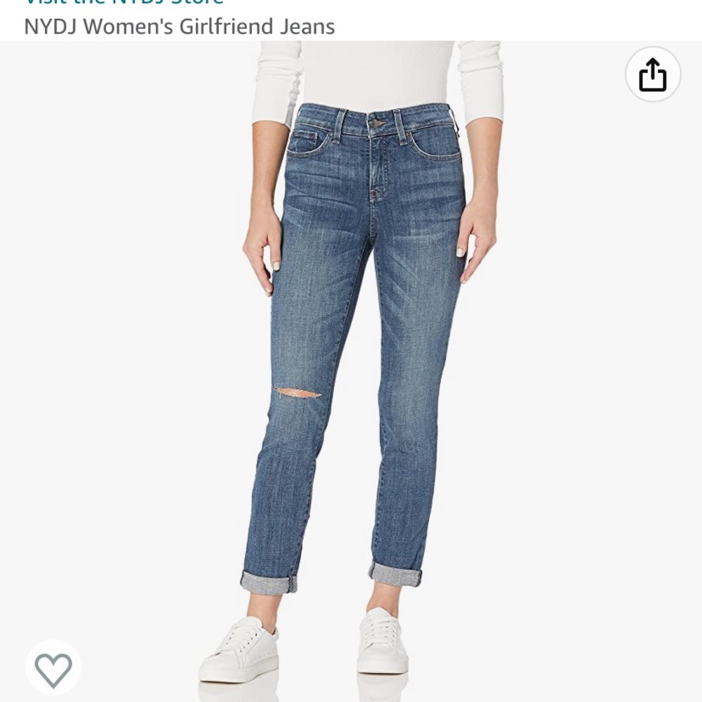 NYDJ Girlfriend jeans